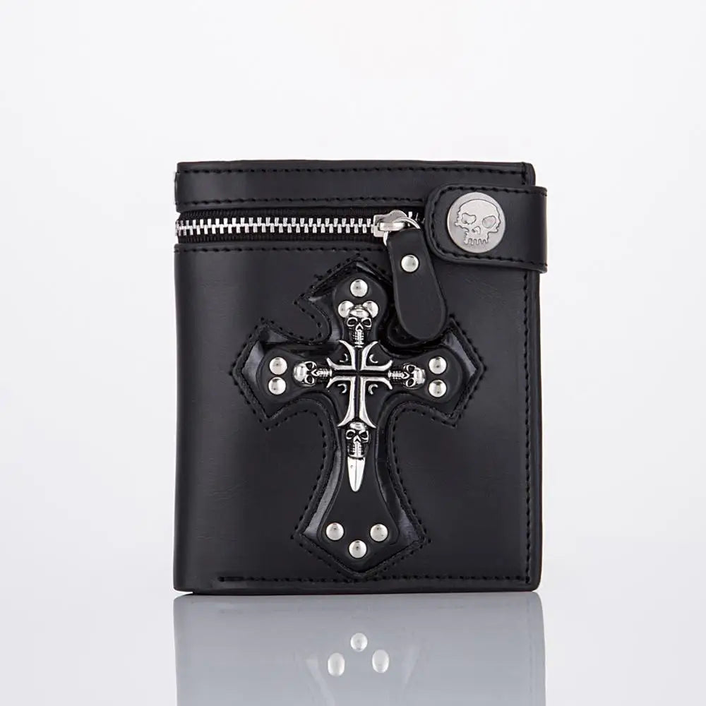 Vintage Skull Punk Wallet