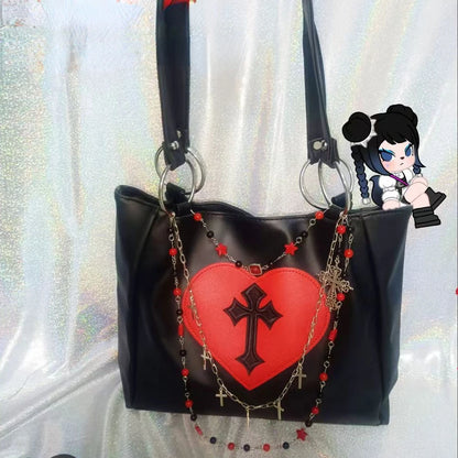 Goth Punk Y2K Shoulder Bag