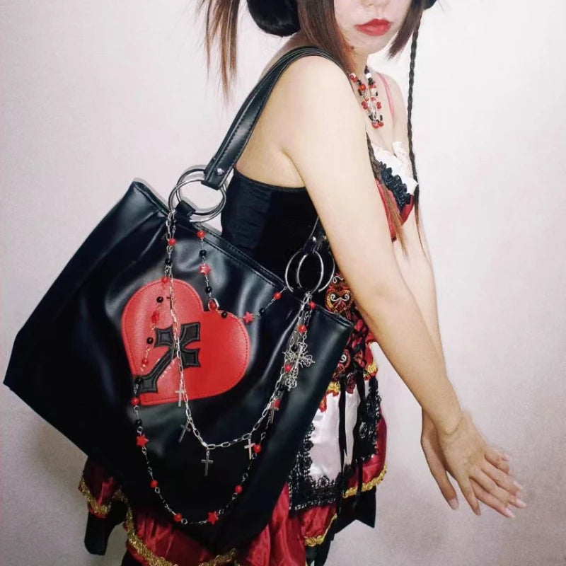 Goth Punk Y2K Shoulder Bag