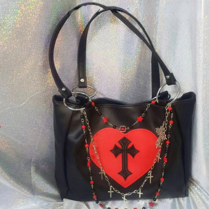 Goth Punk Y2K Shoulder Bag