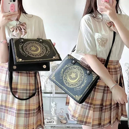 Y2K Korean Gothic Shoulder Bag