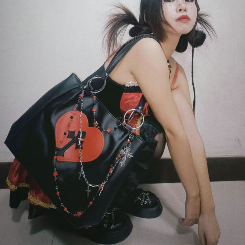 Goth Punk Y2K Shoulder Bag